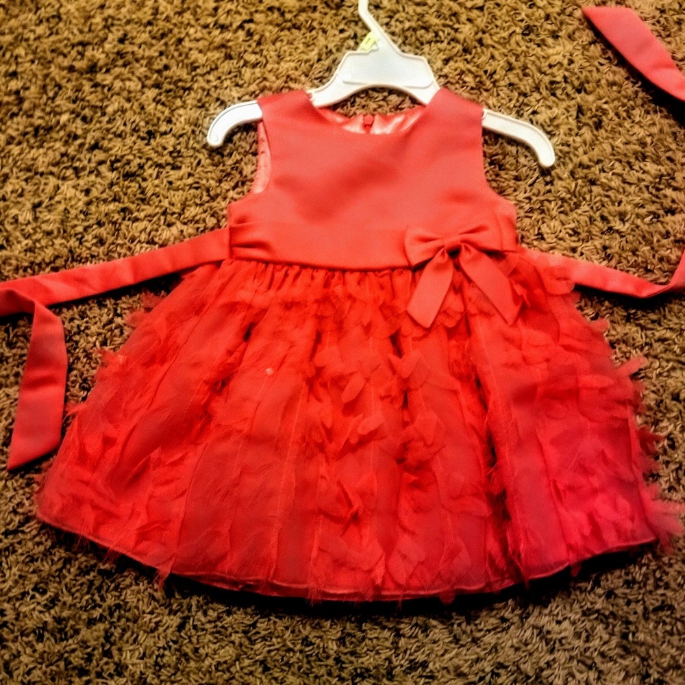 American Princess Coral 18 Month Dress